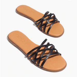 Madewell Tracie Crisscross slide sandal